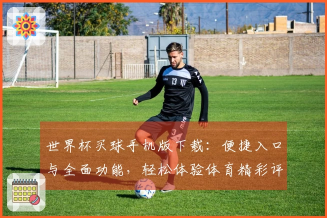 世界杯买球手机版下载：便捷入口与全面功能，轻松体验体育精彩评测